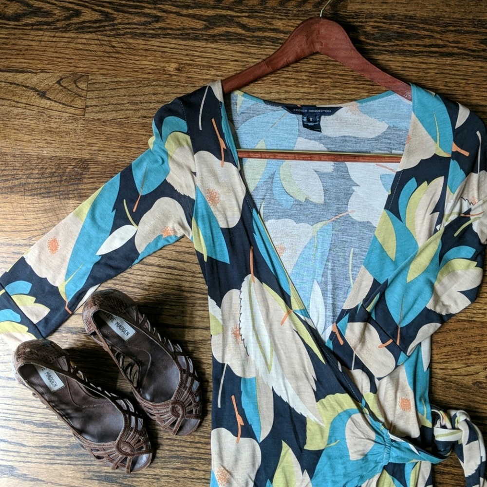 French Connection wrap dress